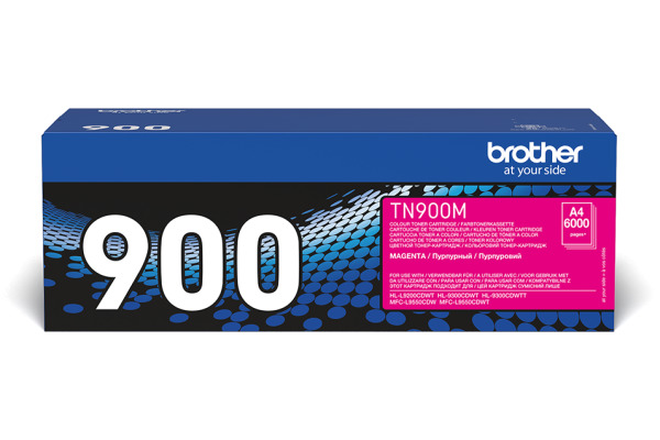 BROTHER Toner Super HY magenta TN-900M HL-L9200CDWT 6000 Seiten