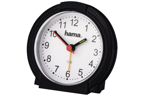 HAMA Wecker 186335 classic schwarz