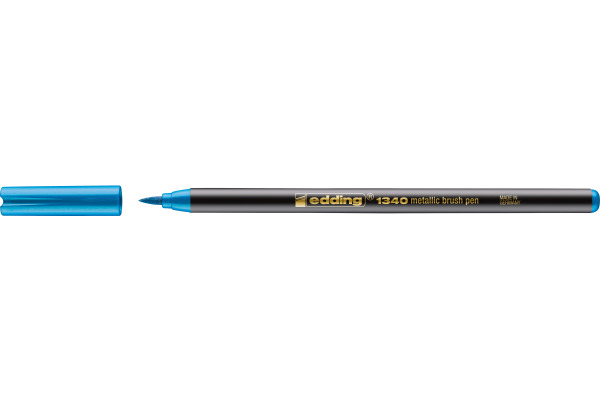 EDDING Brushpen 1340 04723-073 Metallic blau