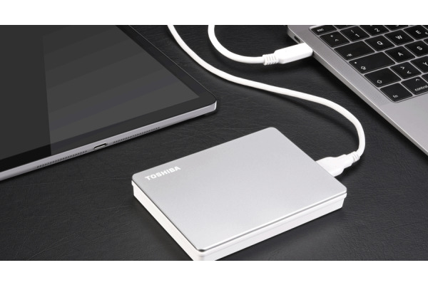 TOSHIBA HDD CANVIO Flex 2TB HDTX120ES USB 3.2 2.5 inch silver