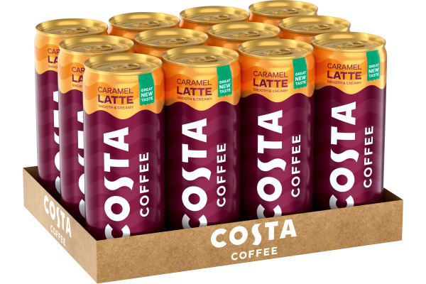 COSTA Coffee Latte Alu 5284 25 cl, 12 Stk.