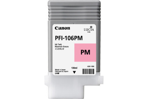 CANON Tintenpatrone photo magenta PFI106PM iPF 6300/6350 130ml