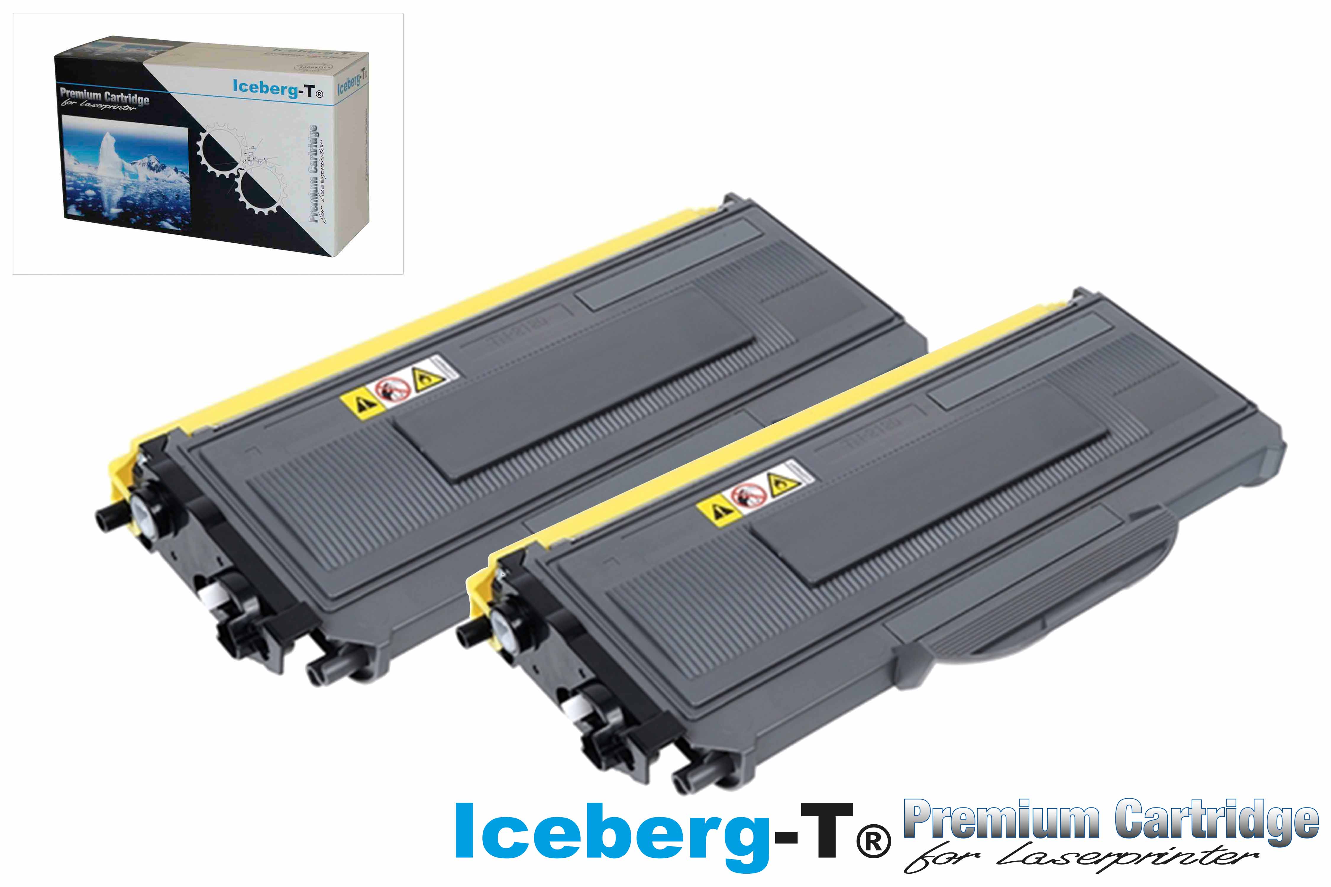 Iceberg-T Toner TN-2120 DuoPack 2 Stück à 2'600 Seiten, schwarz