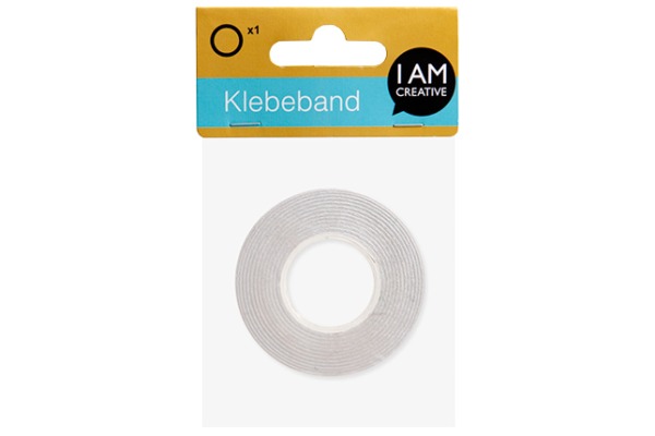 I AM CREA Klebeband beidseitig 4080.02 6mm, 10m