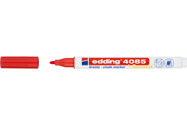 EDDING Chalk Marker 4085 1-2mm 4085-002 rot