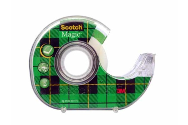 SCOTCH Magic Tape 19mmx25m 8-1925D transparent, auf Abroller