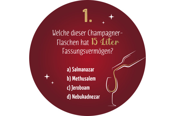 ARS EDITI Adventskalender in der Dose 134928 Einschenken ist auch schenken