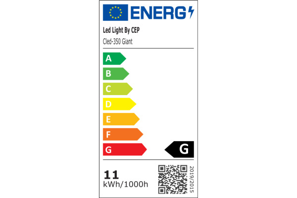 CEP Giant Cled-0350 Led 200350001 Tischleuchte schwarz