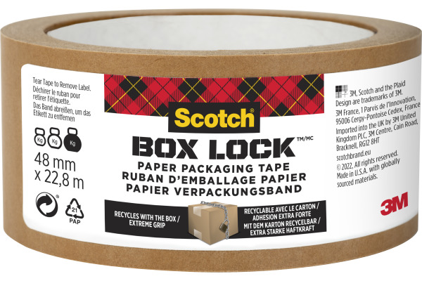 SCOTCH Verpackungsband 48mmx22.8m 785023EF8 Papier