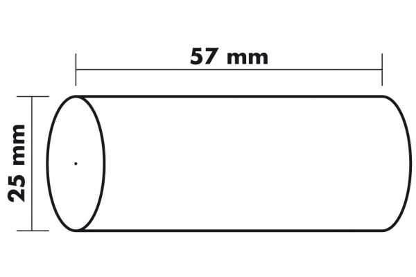 EXACOMPTA Rollen Offset Papier 10Stk. 41806E 57x25mmx6.5m für Kasse