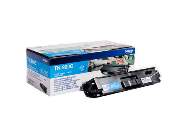 BROTHER Toner Super HY Twin cyan TN-900C HL-L9200CDWT 2x6000 Seiten