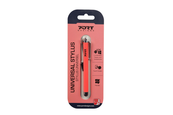 PORT Stylus Pen Pink 140222 Tablets/Smartphones