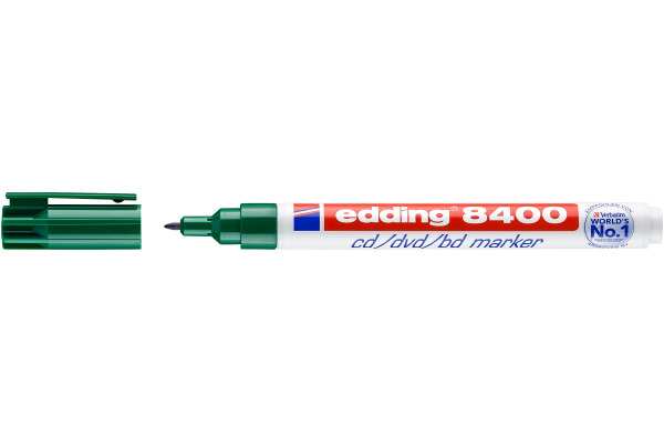 EDDING CD-Marker 8400 0,5-1mm 8400-4 grün