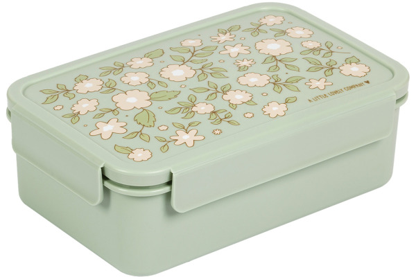 ALLC Lunch Box 22x7x14.5cm BBBLSA69 Blossoms-sage