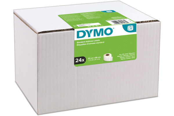 DYMO Adress-Etiketten S0722360 24 Rl./130 Stück