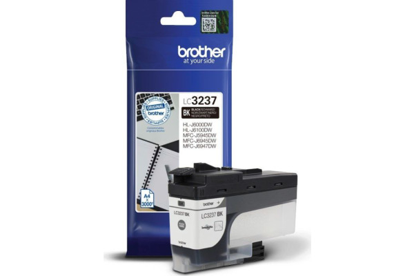 BROTHER Tintenpatrone schwarz LC-3237BK MFC-J5945DW 3000 Seiten