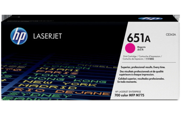 HP Toner-Modul 651A magenta CE343A LJ Enterpr.700 M775 16'000 S.