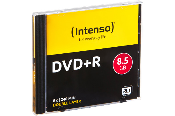 INTENSO DVD+R Jewel 8.5GB 4311245 8x 5 Pcs