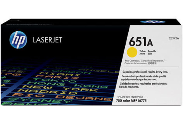 HP Toner-Modul 651A yellow CE342A LJ Enterpr.700 M775 16'000 S.