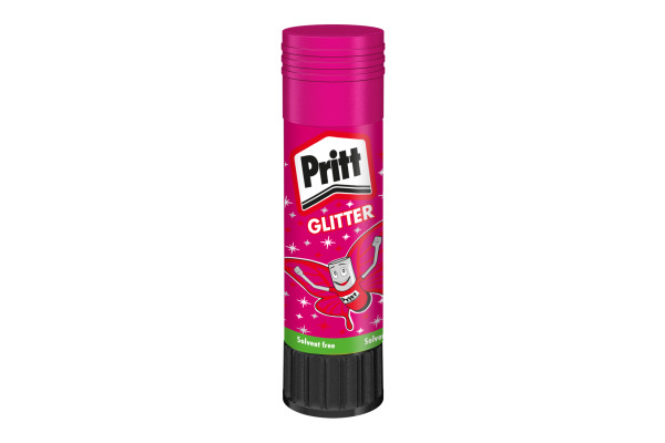 PRITT Klebestift Glitter 20g PGGRD pink, rot, gelb