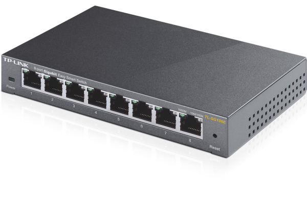 TP-LINK 8-Port Gigabit Smart Switch TLSG108E