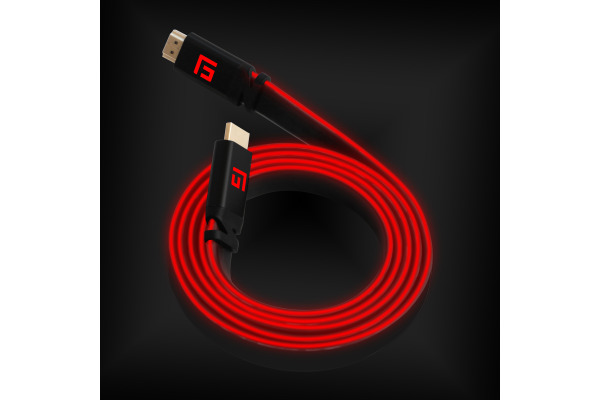 FLOAT G High-Speed LED HDMI Cable 300-RED 3M, v2.1 Red