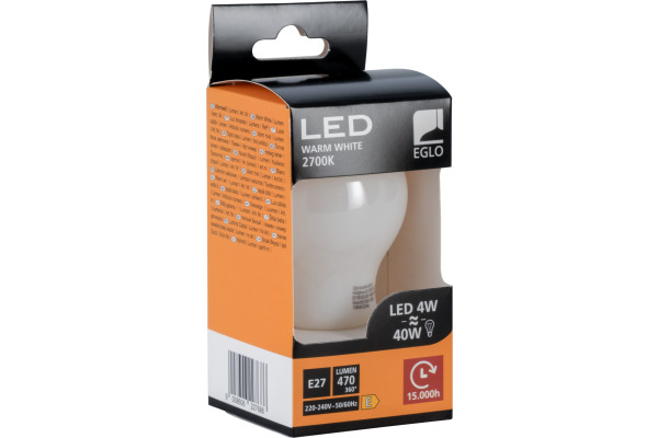 EGLO Leuchtmittel LED 110032 470 Lumen, 4W