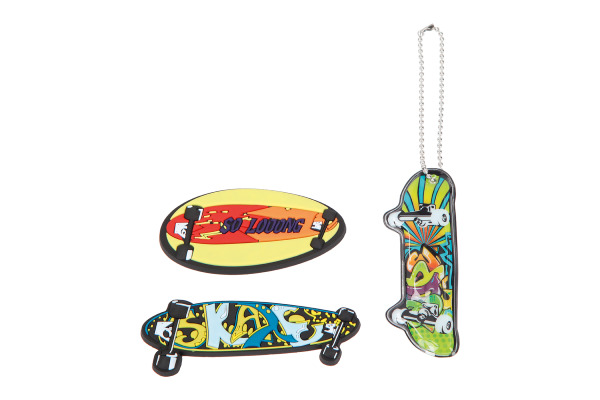 MCNEILL Magneti-Set SKATEBOARD 346080000 3 Stück