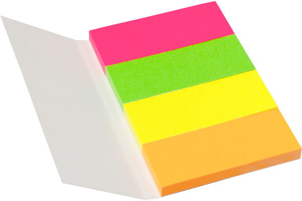 INFO Page Marker im Umschlag 5670-89 Neon, 20x50mm,4x40 Blatt