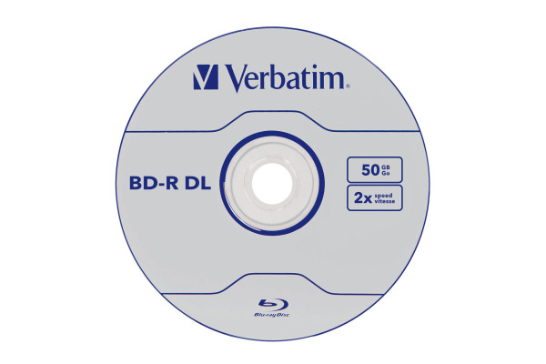 VERBATIM BD-R Jewel white/blue 50GB 43748 6x DL Scratchguard+ 5 Pcs