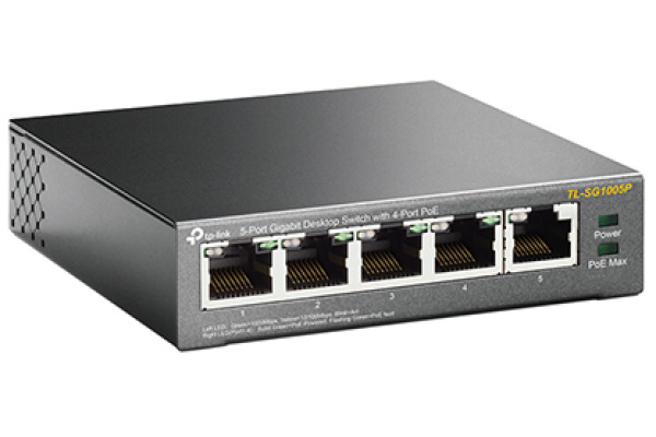 TP-LINK 5-Port Desktop Switch  TLSG1005P