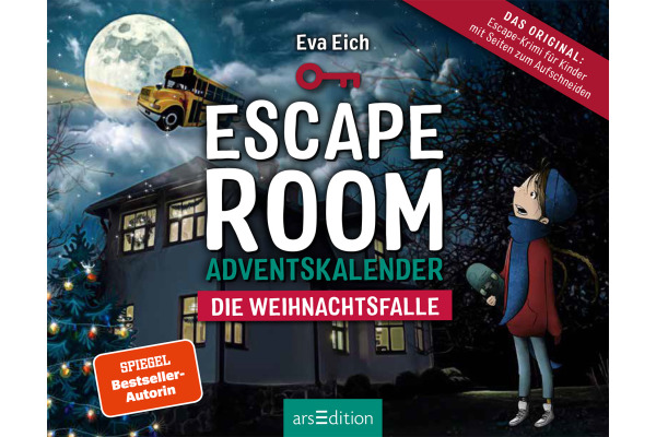 ARS EDITI Adventskalender 20.6x15.6cm 845841588 Escape Room Weihnachtsfalle