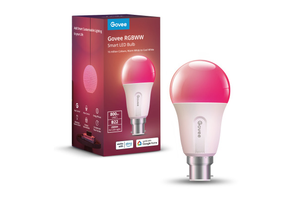 GOVEE Smart LED Leuchtmittel E27 H6004CC1 Wifi & Bluetooth, 800Lumen