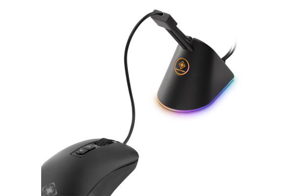 DELTACO Gaming Mouse Bungee, RGB GAM044RGB Black