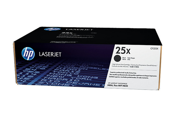 HP Toner-Modul 25X schwarz CF325X LJ Enterprise M806 40'000 S.