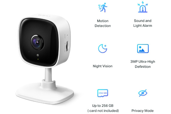 TP-LINK Home Security Wi-Fi Camera TAPOC110