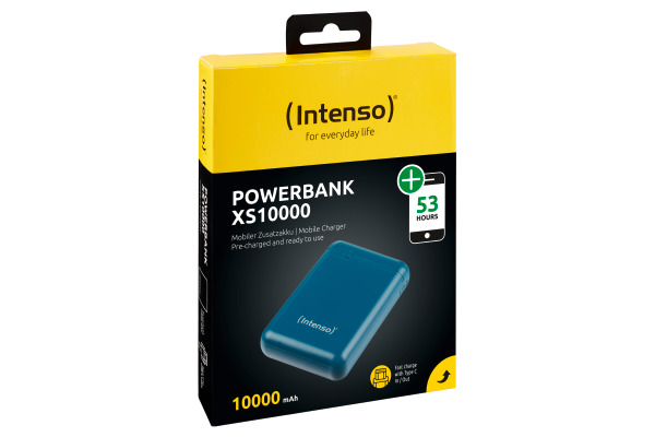 INTENSO Power Bank Petrol 7313537 10000 mAh