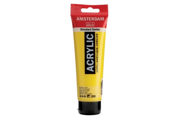 AMSTERDAM Acrylfarbe 120ml 17092682 azogelb hell 268