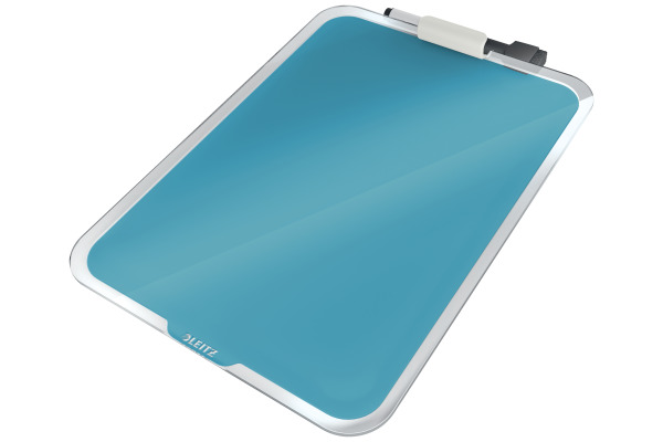 LEITZ Glass Noteboard Cosy 39470061 blau 33x25x7.5cm