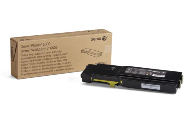 XEROX Toner-Modul HY yellow 106R02231 Phaser 6600 6000 Seiten