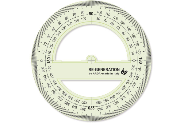 ARDA Kreislineal 360° 12cm RE36012 Re-Generation