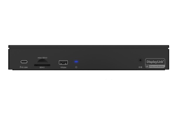 ICY BOX DisplayLink DockingStation blk IB-DK2288 4x HDMI+DP,3x USB 3.2, 2.5GLAN