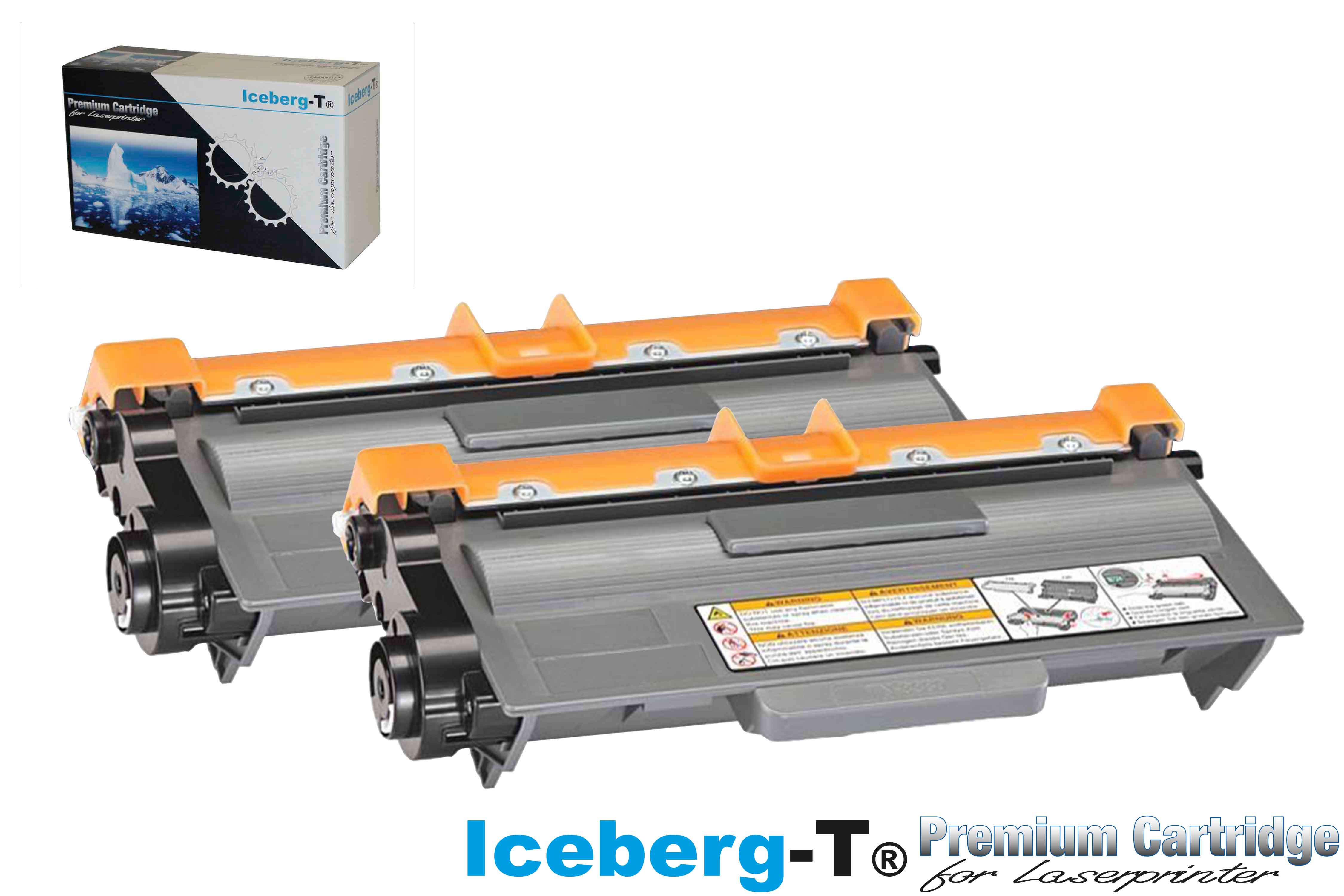 Iceberg-T Toner TN-3380 DuoPack 2 Stück à 8'000 Seiten, schwarz