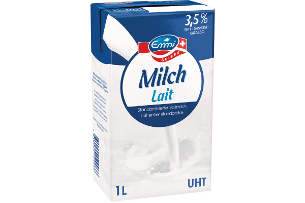 EMMI Vollmilch 3,5%, UHT 24100 1 l