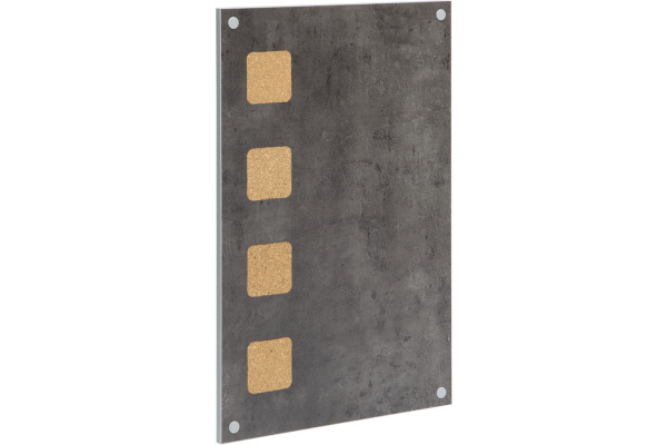 SECURIT Kreidetafel Living Wall LW-GY-58 grau 63x41x2cm