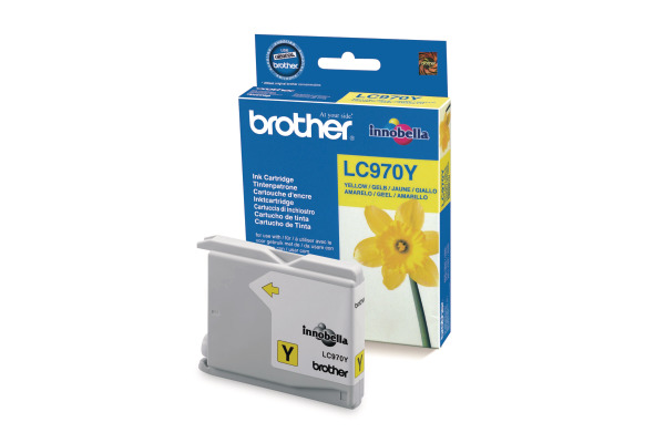 BROTHER Tintenpatrone yellow LC-970Y MFC-260C 300 Seiten