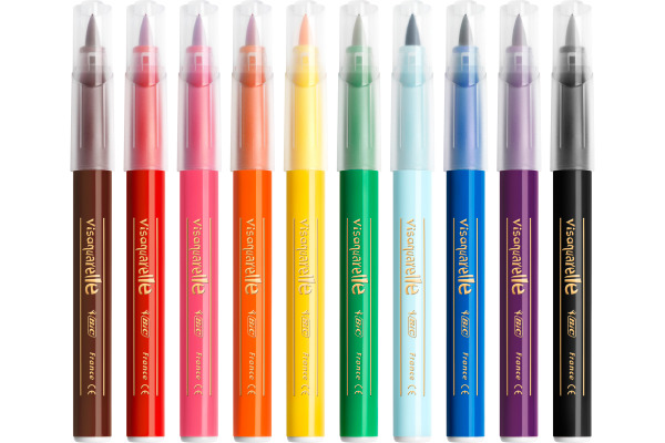 BIC Kid Visaquarelle 4,5mm 828964 10 Farben, Etui