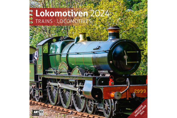 ACKERMANN Bildkalender 2025 4515 Lokomotiven ML 30x30cm