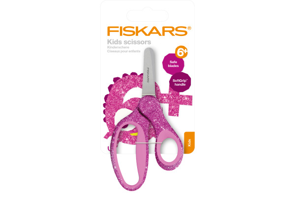 FISKARS Kinderschere 13cm 1064074 pink, Rechtshänder