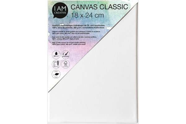 I AM CREA Keilrahmen FSC 7002.1824 18x24cm, Classic